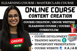 do ebook online course content creation course curriculum as ebook ghostwriter