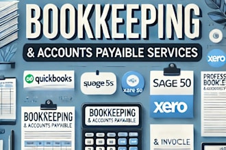clean up, organize, and set up quickbooks or sage 50 for your business
