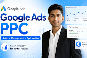 set up, manage, or audit google ads PPC campaigns