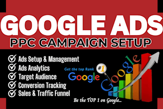 setup google ppc ads adwords campaign conversion manager suspension audit expert