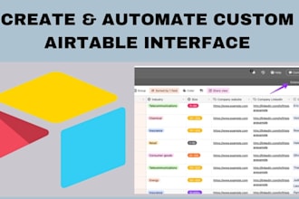 create a custom airtable dashboard interface timeline interface form interface