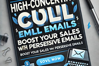 craft persuasive cold emails to get more leads and sales