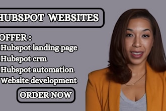 build hubspot website custom template hubsport crm hubspot landing page