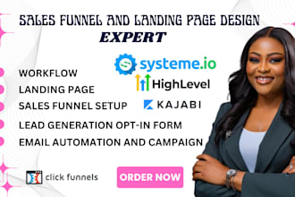 do systeme io clickfunnels salesfunnel kajabi website design systeme gohighlevel