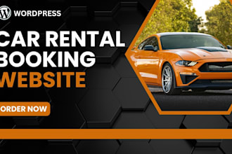 create car hire website, car rental website or car booking