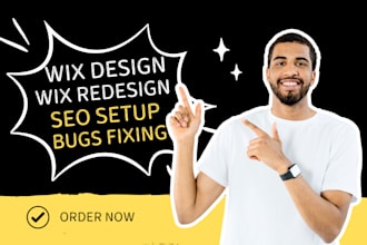 wix seo optimization wix bugs fixing wix coding and wix website redesign