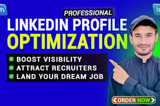fix, revamp, and optimize your boring linkedin profile for better results