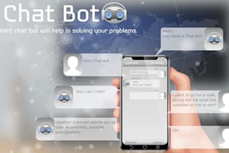 create social media bot facebook chatbot, mass dm bot, website bot, manychat bot