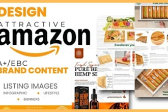 design amazon ebc a plus content, listing images, amazon ebc design, amazon list