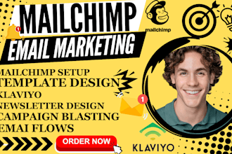 do mailchimp email marketing automation flow newsletter template design