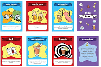 design custom card game board game design party card with box mockup, rule book