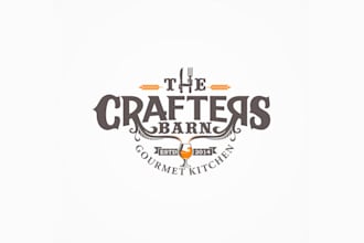 design opening royal craft bar restaurant logo