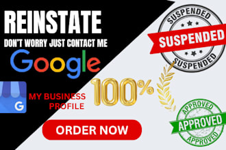 reinstate and fix suspended google my business profile gmb