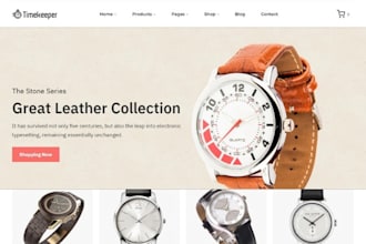 design wristwatch shopify bracelet store jewelry website smartwatch store