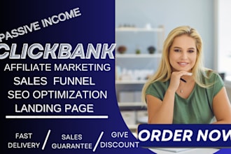 build a clickbank affiliate marketing sales funnel