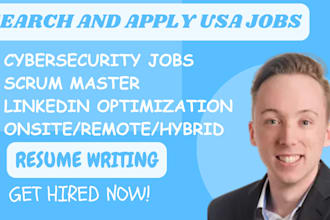 search and apply for USA jobs