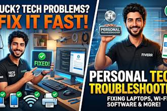 fix computer, network, and IT support issues remotely