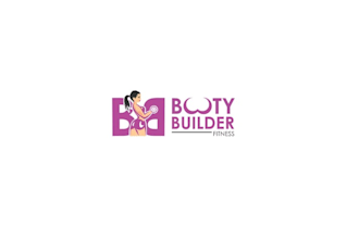 design amazing booty builder fitness logo