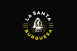 design excellent restaurant burger bar logo