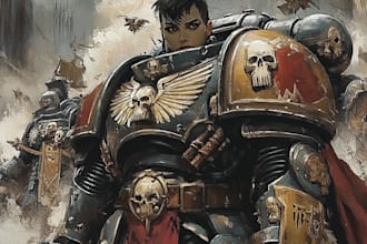 draw your favorite warhammer 40k character