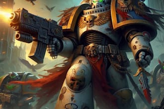 paint miniatures for warhammer 40k and age of sigmar
