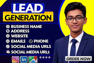 fresh b2b lead generation, linkedin profile