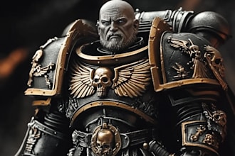 do an your warhammer 40k character art