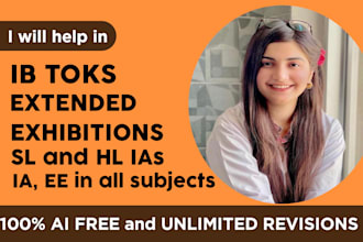 help in urgent ib ias, toks and exhibitions