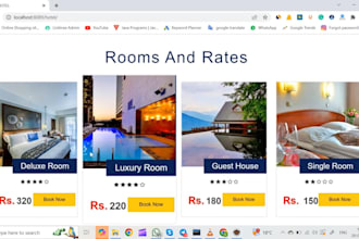 hotel management system project in java web application