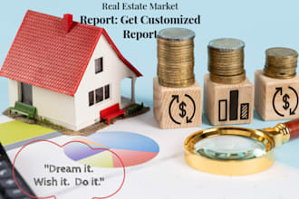write a real estate market research report to support your investment