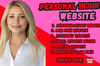 personal injury website law firm website attorney website and lawyer website