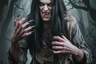 make  a fantasy horror and fantasy horror character