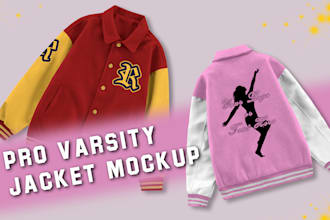 turn your concept into luxury varsity jacket