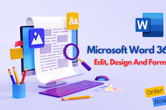 design and format your microsoft word document