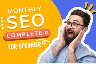 complete monthly SEO service, website optimization for google ranking