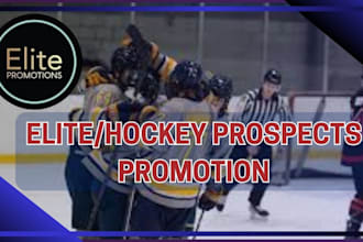 promote your elite prospects profile page to increase your traffic and views