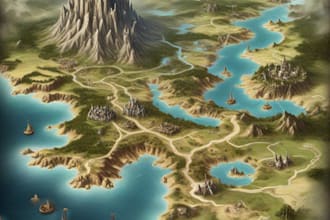 create your fantasy city map