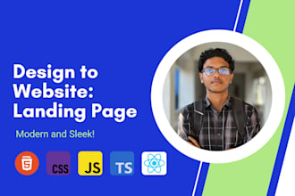 build your landing page website