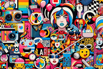 make a beautiful wpap pop art portrait
