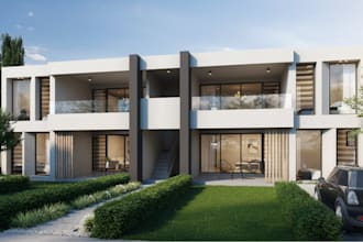 remodel apartment exterior design,3d home elevation model,cgi interior rendering