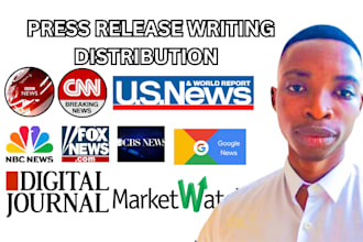 be your publicist public relations and write press release, pitch new stories