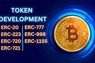 create a custom erc20, bep20 token on any evm blockchain