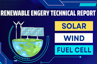 do your renewable energy, solar, wind, technical report