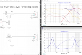 design a passive crossover for speakers