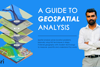 prepare gis maps and spatial analysis according to your requirement