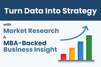 do market research and provide business insights