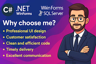 build a desktop application using c sharp, dot net