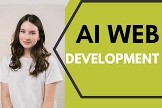 do custom ai web development