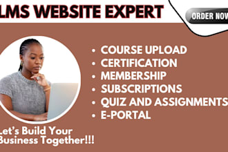 lms website with learndash, buddyboss tutor lms ,masterstudy