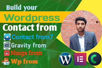 create your wordpress form using contact form 7 with responsive